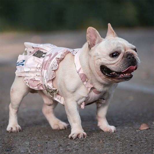 Teddy Schnauzer & Pugs Skirt for Small Dogs & Cats